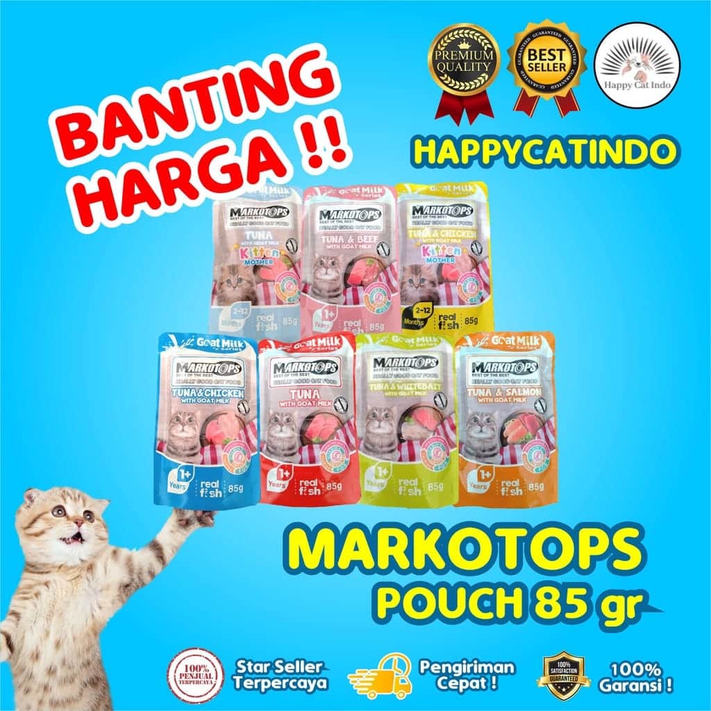 MARKOTOPS POUCH ALL STAGE 85GR - Chewee.co.id